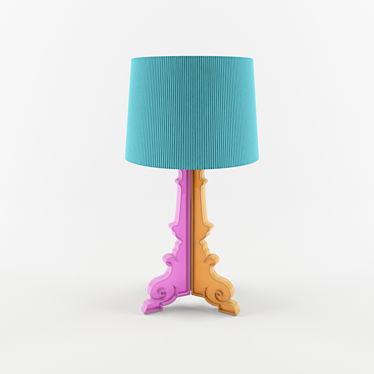 Kartell Table Lamp: Sleek and Modern 3D model image 1 