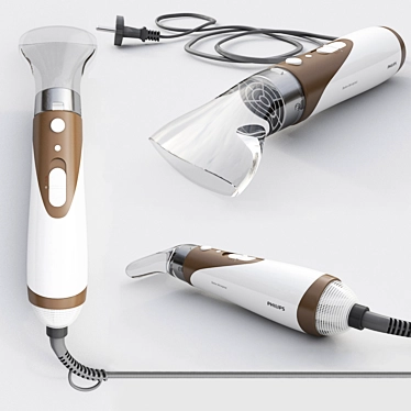 Sleek Philips Hairdryer 3D model image 1 