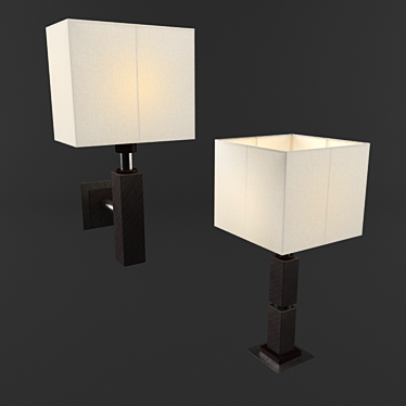 Elegant EGLO Tosca Lighting 3D model image 1 