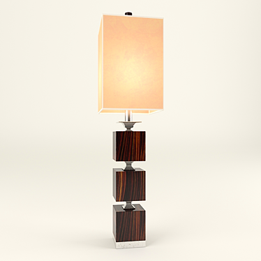 Elegant Century Table Lamp 3D model image 1 