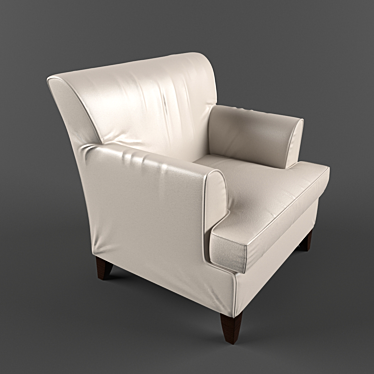 Marianne Armchair: Classic Comfort and Style 3D model image 1 