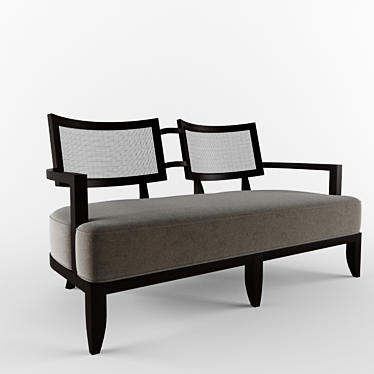 Amelia Opera Sofa: Elegant Comfort 3D model image 1 