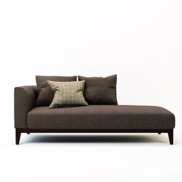 Cozy Langley Lounge Sofa 3D model image 1 
