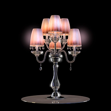 Transparent Charmante Table Lamp by Beby Group 3D model image 1 