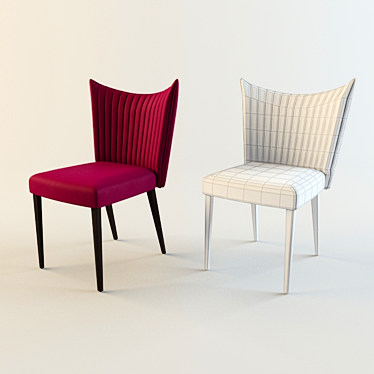 Elegant Milady Chair by Costantini Pietro 3D model image 1 