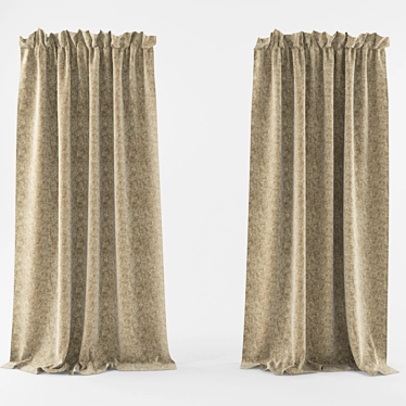 Elegant Drapes for your Home 3D model image 1 