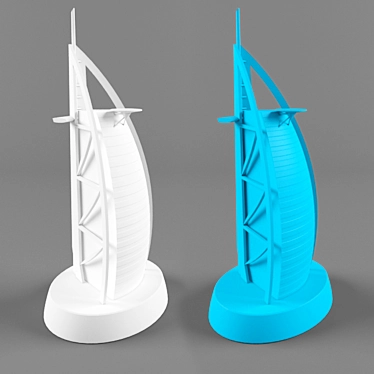 Sail Away Statuette 3D model image 1 