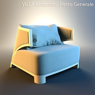 Luxury Villa Chair by Costantini Pietro 3D model image 1 