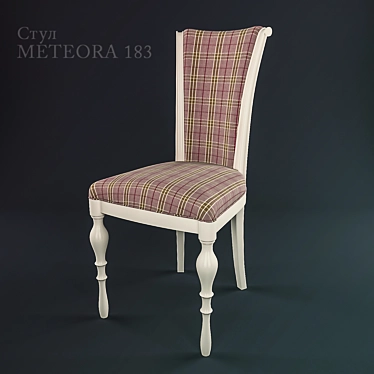 Elegant METEORA Chair 3D model image 1 