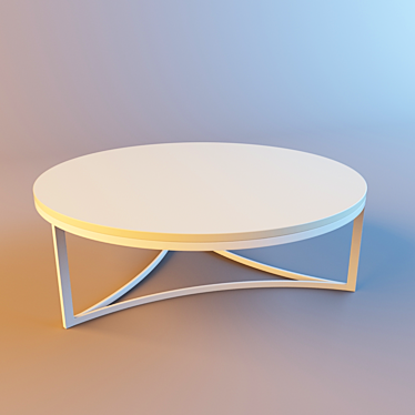 Wide Loop Coffee Table 3D model image 1 