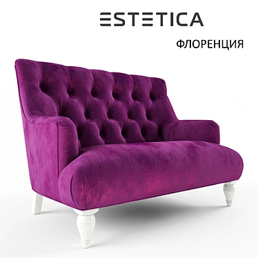 Florence Sofa Factory Aesthetics 3D model image 1 