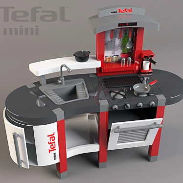 Mini Tefal Kids' Kitchen 3D model image 1 