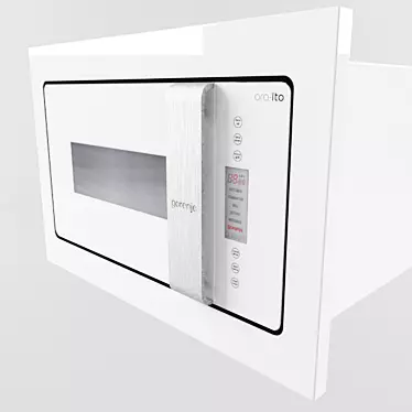 Gorenje ORA W Microwave: Fast & Efficient 3D model image 1 