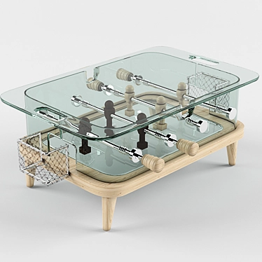 Mini Babyfoot Table - TECKELL INTERVALLO 3D model image 1 