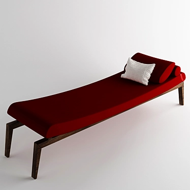 Elegant Fendi Casa Couch 3D model image 1 