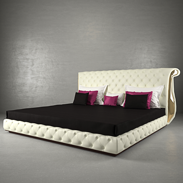 Elegant Dream - Turri Bed 3D model image 1 