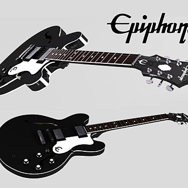 Legendary Style with Epiphone Dot 3D model image 1 