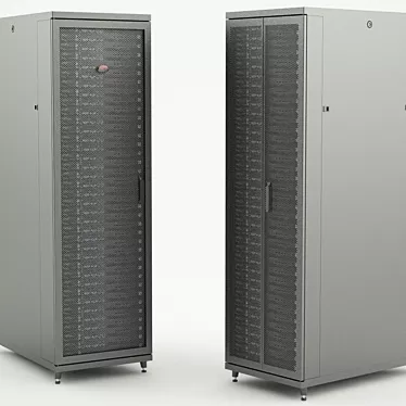 APC NetShelter SV 42U Rack 3D model image 1 