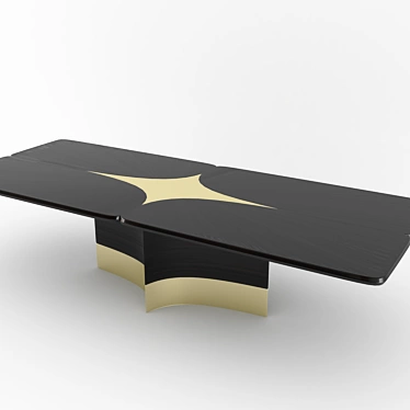 Fendi Casa Dining Table 3D model image 1 