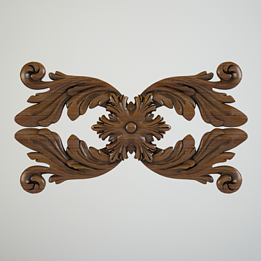 Mirror Seal Brown 3D model image 1 