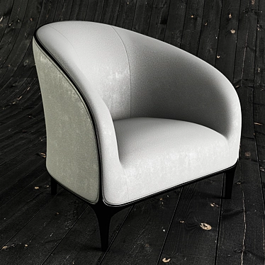 Bernhardt Design Catherine Armchair 3D model image 1 