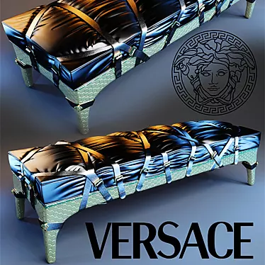 Haas Brothers Versace Bench 3D model image 1 