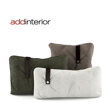 Addinterior LOOP Cushions - Stylish and Comfortable 3D model image 1 