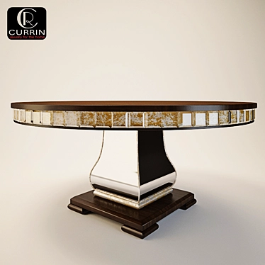 CR Currin Table 7004-8-60 3D model image 1 