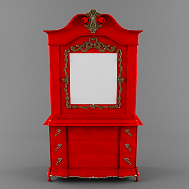 Italian Classic Cabinet: Bertele Mobili 3D model image 1 