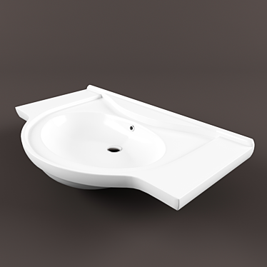 RF Sink: 850mm Elegance 3D model image 1 