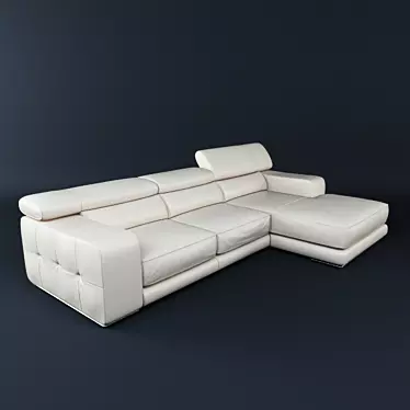 Elegant Cassandra Sofa: M913 3D model image 1 