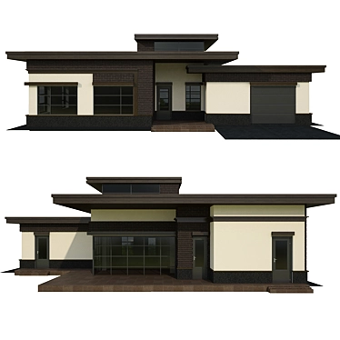 Cozy Cottage: T5 Collection 3D model image 1 