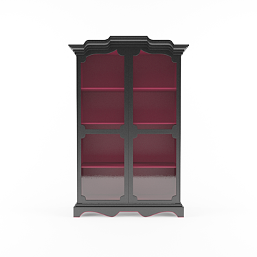 Title: Elegant Bertele Cabinet 3D model image 1 