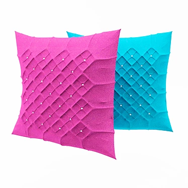 Elegant Cushion: Chic Beauty 3D model image 1 