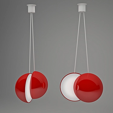 Cherry Bliss Ceiling Lamp 3D model image 1 