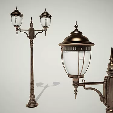 Title: Handcrafted Robers AL 6603 Lighting 3D model image 1 