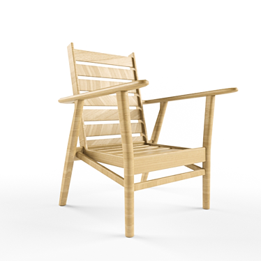 Eternal Comfort Lounge Chair 3D model image 1 