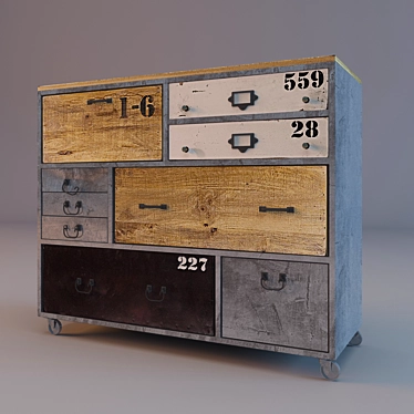 Delhi Locker - Compact and Spacious 3D model image 1 