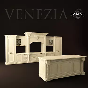 Venezia by Bamax: Exquisite Kitchen 3D model image 1 