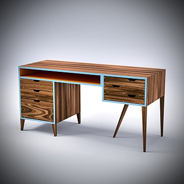 Kevin Michael Burns Writing Desk 3D model image 1 