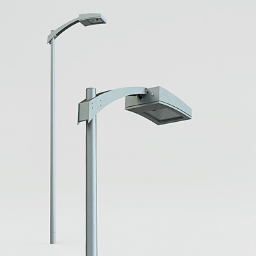 Squadra Street Light: Illuminate Your Path 3D model image 1 