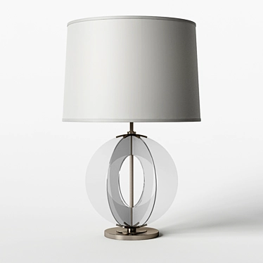 Mid-Century Latitude Table Lamp 3D model image 1 