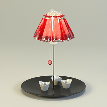 Campari Soda - a Festive Table Lamp!  Illuminate Your Space with Style. 3D model image 1 