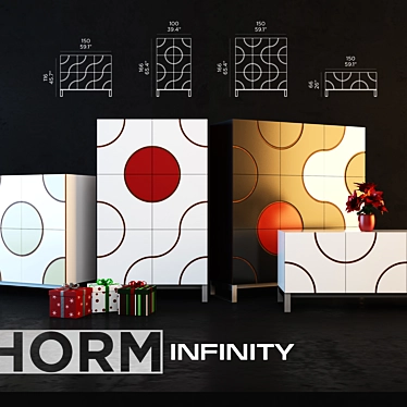 Infinite Style: HORM Wardrobes 3D model image 1 