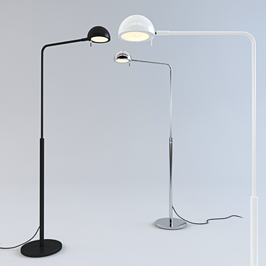 Ikea 365 + Brasa: Sleek and Stylish Floor Lamp 3D model image 1 