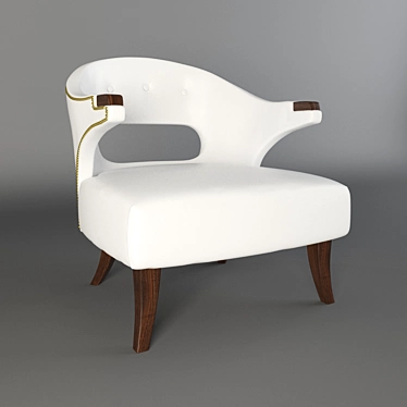 Inuit Myth Dining Chair 3D model image 1 