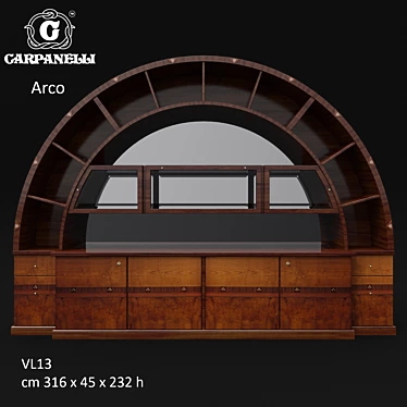 Elegant Carpanelli Arco (VL-13) 3D model image 1 