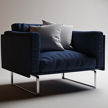 Cassina 20201: Lissoni's Designer Elegance 3D model image 1 