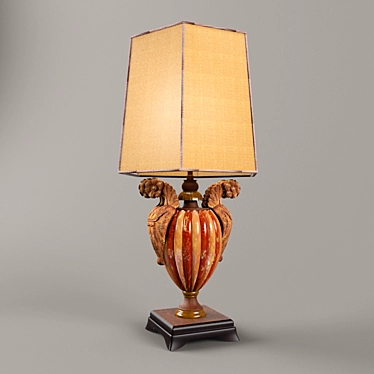 Elegant Classic Table Lamp 3D model image 1 