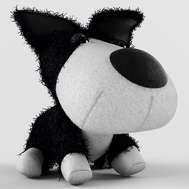 Stuffed toy Black Russian